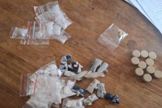 police recovered cat and rock drugs with an estimated street value of r20,000 from a vehicle allegedly used to deliver drugs in polokwane.