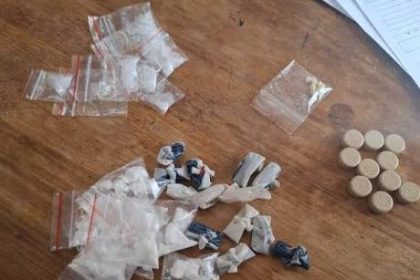 police recovered cat and rock drugs with an estimated street value of r20,000 from a vehicle allegedly used to deliver drugs in polokwane.