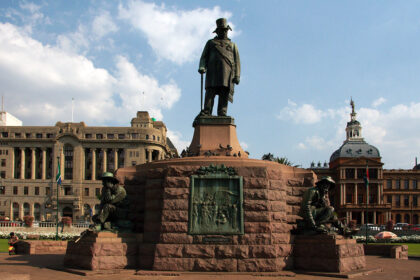 Paul Kruger Statue in Pretoria